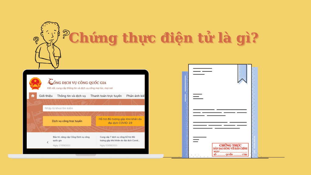Hướng dẫn công dân làm thủ tục chứng thực điện tử